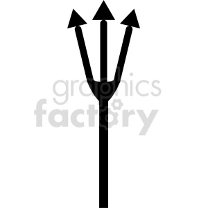 fish fork vector graphic
