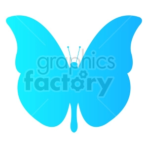butterfly vector clipart 010