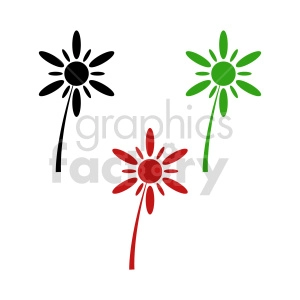 flower bundle vector design 1