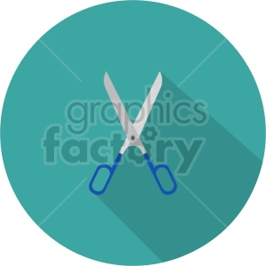 isometric scissor vector icon clipart 2