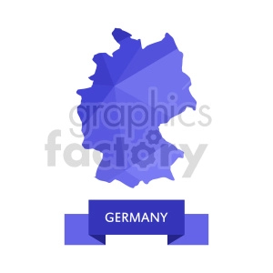 germany purple vector clipart