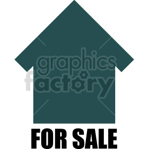 home for sale vector icon