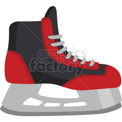 hockey skate vector clipart