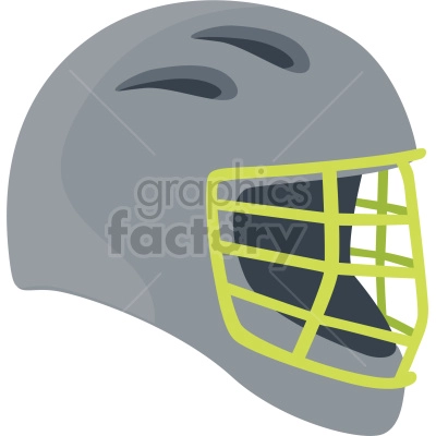 hockey goalie helmet vector clipart
