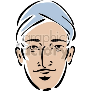 man wearing a turban