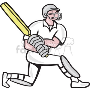 cricket batsman batting side