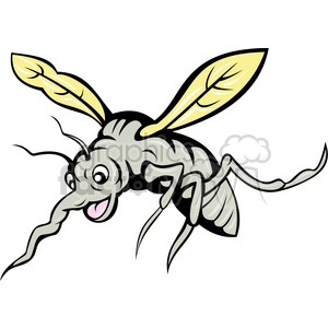 cartoon mosquito