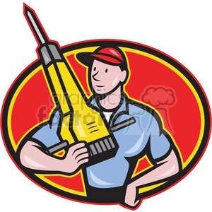 construction worker jackhammer frnt OVAL