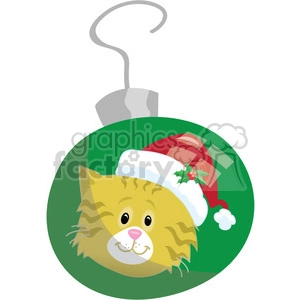 kitten christmas ornament 1