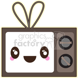TV cartoon character vector image