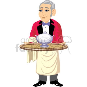 male waiter