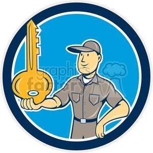 locksmith balancing key palm CIRC