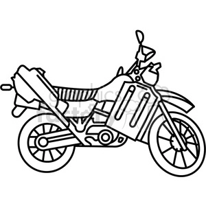 military armored motorcycle vehicle outline