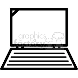 laptop computer vector icon