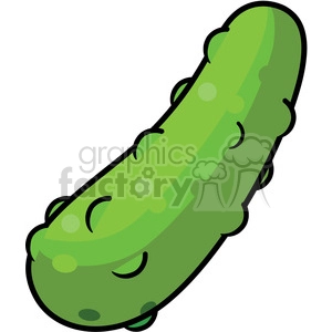 cartoon pickle vector art