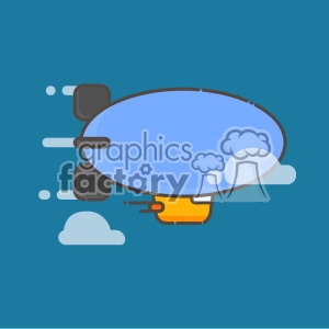 Zeppelin vector clip art images