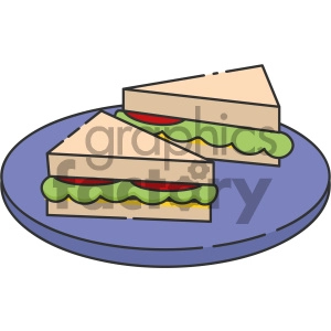 Sandwiches vector art