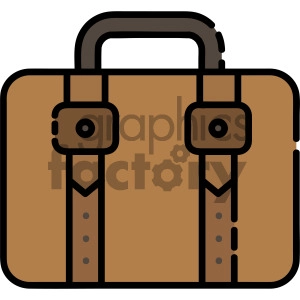 suitcase vector royalty free icon art