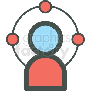 website sys admin web hosting vector icons