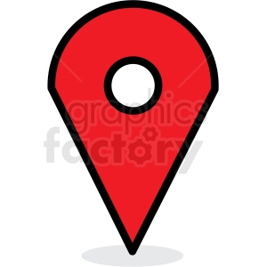 map location marker vector icon