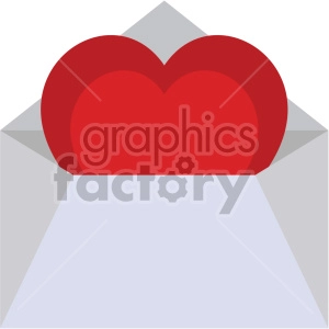 love letter valentines vector icon no background