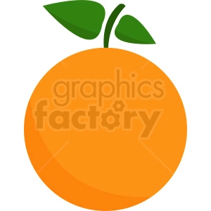 orange vector clipart