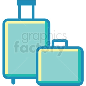 luggage suitcase icons