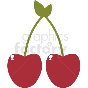 cherries vector design