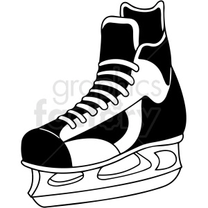hockey skate clipart design