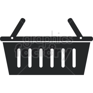 basket vector icon graphic clipart 4