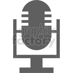 microphone vector icon graphic clipart 15