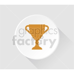 trophy icon vector clipart