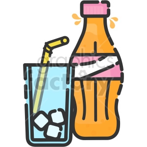 cola drink vector clip art