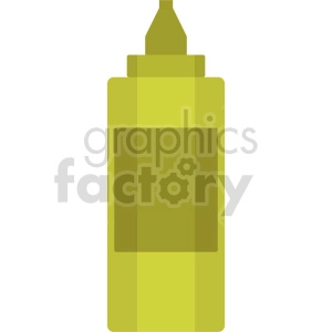 isometric mustard vector icon clipart 1