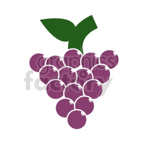 grape vector clipart 02