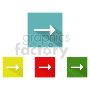 arrow icon group vector clipart