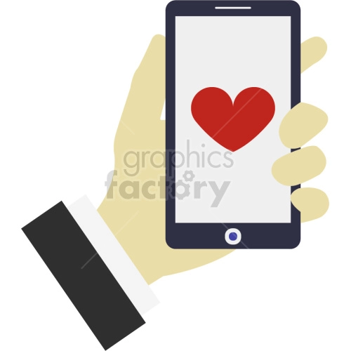 dating app vector clipart