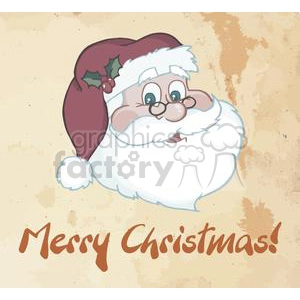 Merry-Christmas-Greeting-With-Santa-Claus