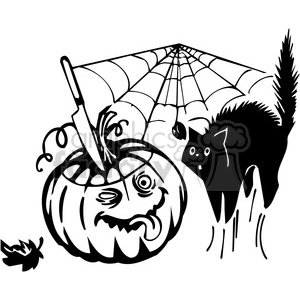 Halloween clipart illustrations 004