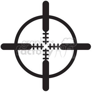 crosshair vector icon