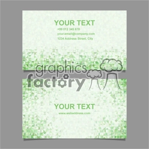 vector business card template set 065