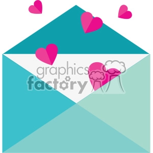 love letter with hearts svg cut files vector valentines die cuts clip art