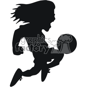 jumping soccer player vector svg cut file