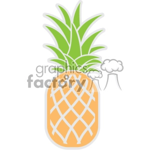 pineapple svg cut file