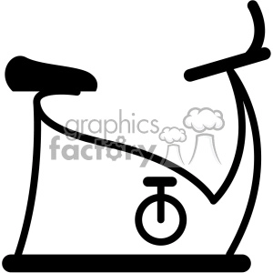 exercise bike vector icon