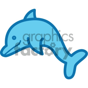dolphin ocean icon