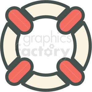 lifebuoy vector icon