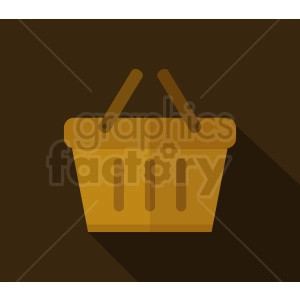 picnic basket icon design on dark background