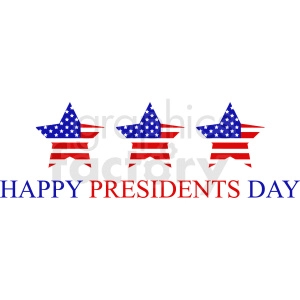 happy presidents day vector design
