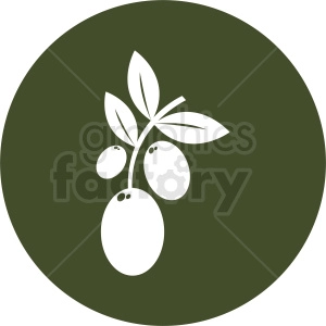 olive vector icon